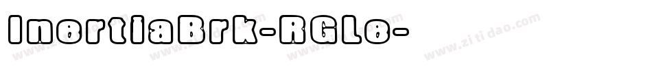 InertiaBrk-RGLe字体转换