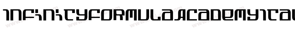 InfinityFormulaAcademyItal-O4L4字体转换 InfinityFormulaAcademyItal-O4L4字体转换