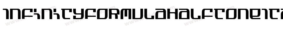 InfinityFormulaHalftoneItal-jKdR字体转换
