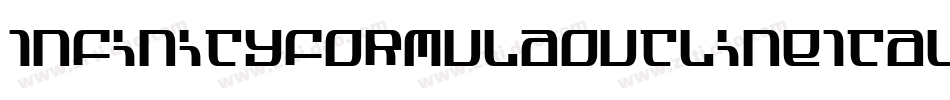 InfinityFormulaOutlineItal-yWAm字体转换