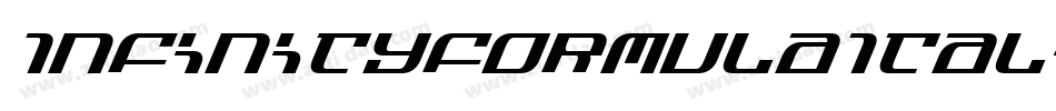 InfinityFormulaItalic-zaA0字体转换 InfinityFormulaItalic-zaA0字体转换