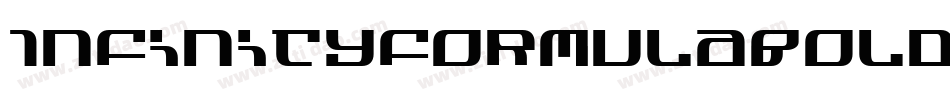 InfinityFormulaBoldItalic-3DjL字体转换