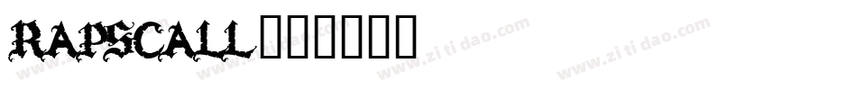 RAPSCALL字体转换