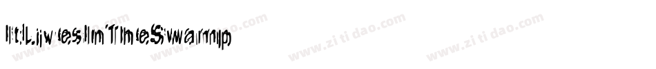 ItLivesInTheSwamp字体转换