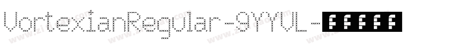 VortexianRegular-9YYVL字体转换