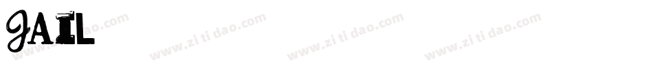 JAIL字体转换
