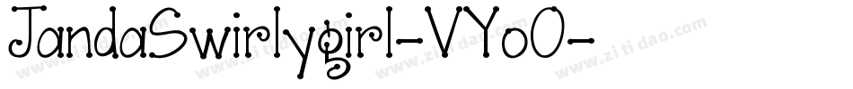 JandaSwirlygirl-VYo0字体转换
