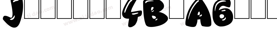 Jellyo-4ByA6字体转换