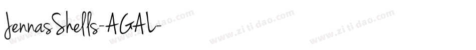 JennasShells-AGAL字体转换
