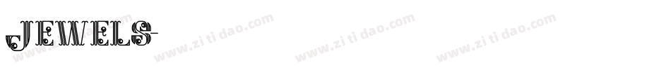 Jewels字体转换