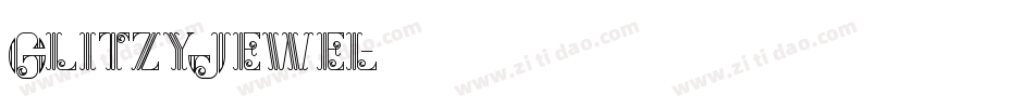 GlitzyJewel字体转换