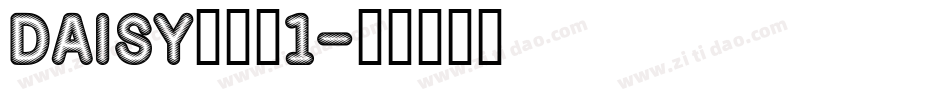 DAISY___1字体转换