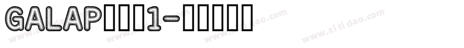 GALAP___1字体转换