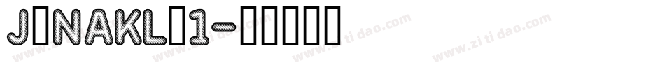 J_NAKL_1字体转换