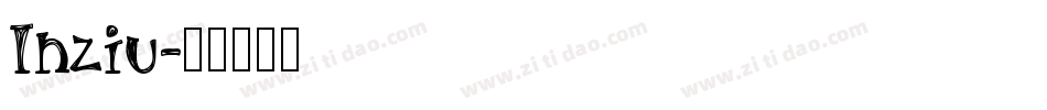 Inziu字体转换