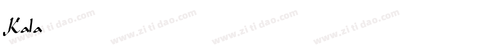 Kalahari字体转换