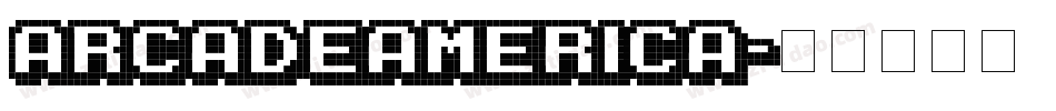 ArcadeAmerica字体转换