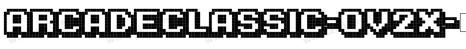 ArcadeClassic-ov2x字体转换