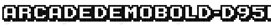 ArcadeDemoBold-d95PZ字体转换