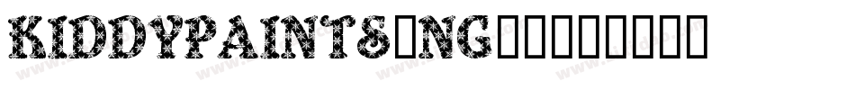 KiddyPaints-nG54字体转换