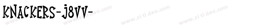 Knackers-j8vv字体转换