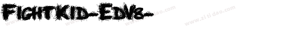 FightKid-EdV8字体转换