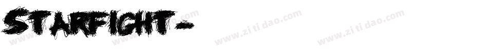 Starfight字体转换