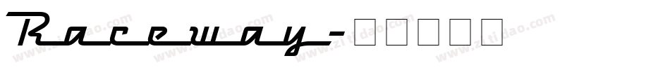 Raceway字体转换