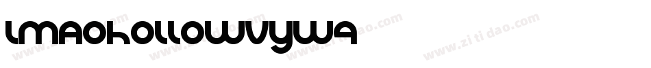 LmaoHollow-vYW9字体转换