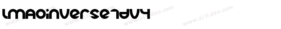 LmaoInverse-7DV4字体转换