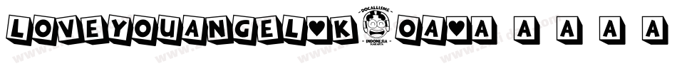 LoveYouAngel-K5oA字体转换