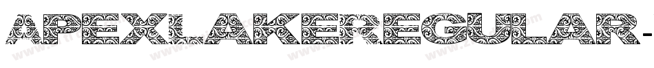 ApexLakeRegular-LPaD字体转换