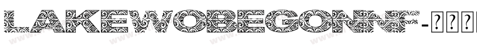 LakeWobegonNF字体转换
