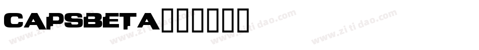 CapsBeta字体转换