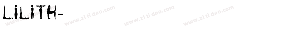Lilith字体转换