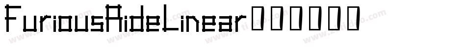 FuriousRideLinear字体转换