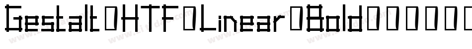 Gestalt-HTF-Linear-Bold字体转换
