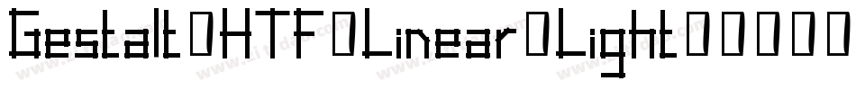 Gestalt-HTF-Linear-Light字体转换