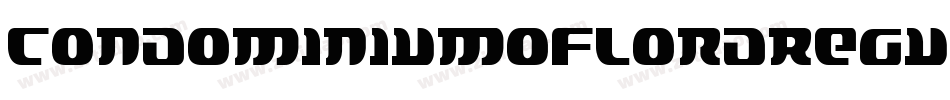 CondominiumOfLordRegular-qMz5字体转换