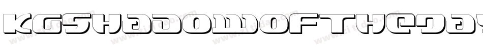 KgShadowOfTheDay-n4KR字体转换