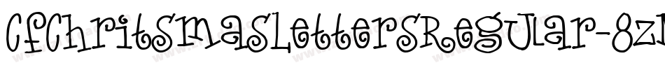 CfChritsmasLettersRegular-8zMJ字体转换