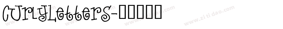 CurlyLetters字体转换