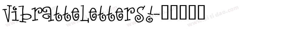 VibratteLetters!字体转换