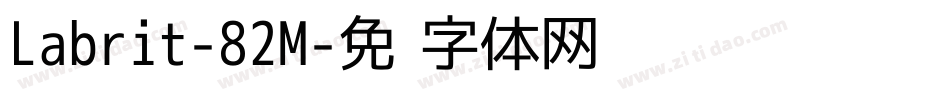 Labrit-82M字体转换