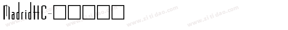MadridHC字体转换