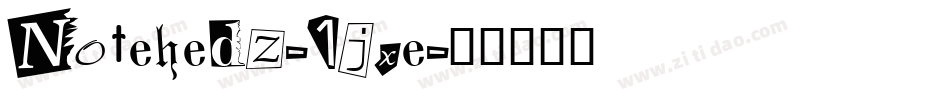 Notehedz-1jxe字体转换