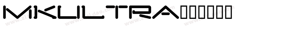 MKULTRA字体转换