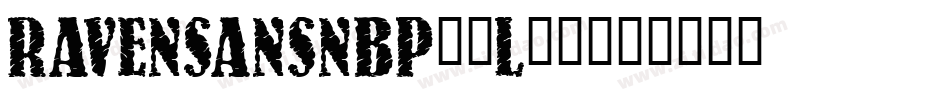 RavenSansNbp-6L31字体转换