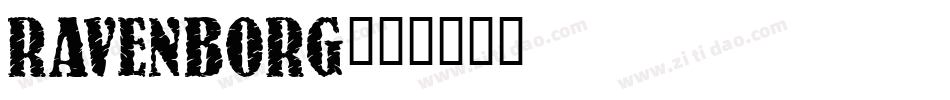Ravenborg字体转换