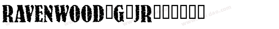 Ravenwood-g5JR字体转换